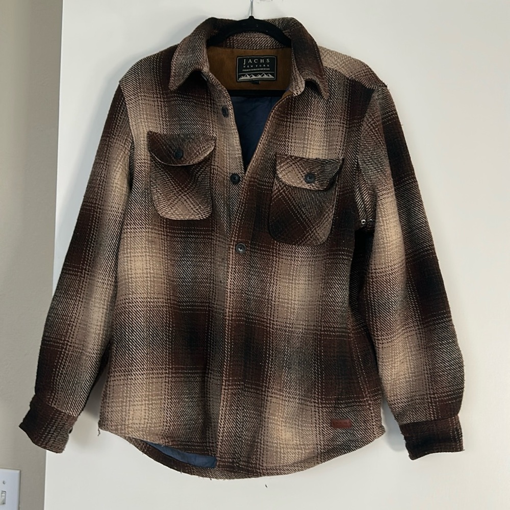 Brown Flannel Jacket